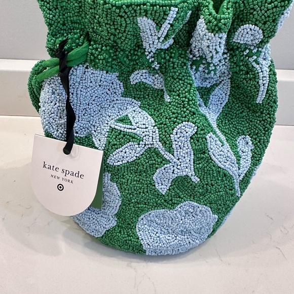 Kate Spade Green and Blue Beaded Bag Kate spade & target - Picture 3 of 4